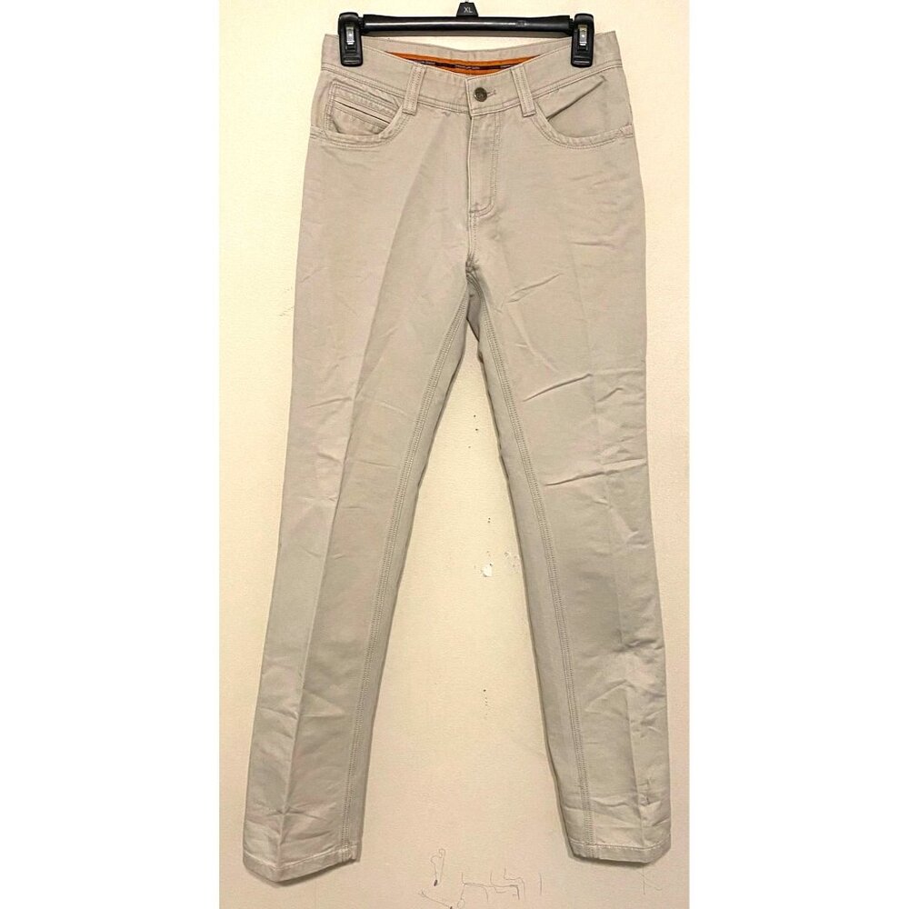 Men's‎ Ermenegildo Zegna Zegna Sport Flat Front Jean Cut Khakis 28x31 28" Waist